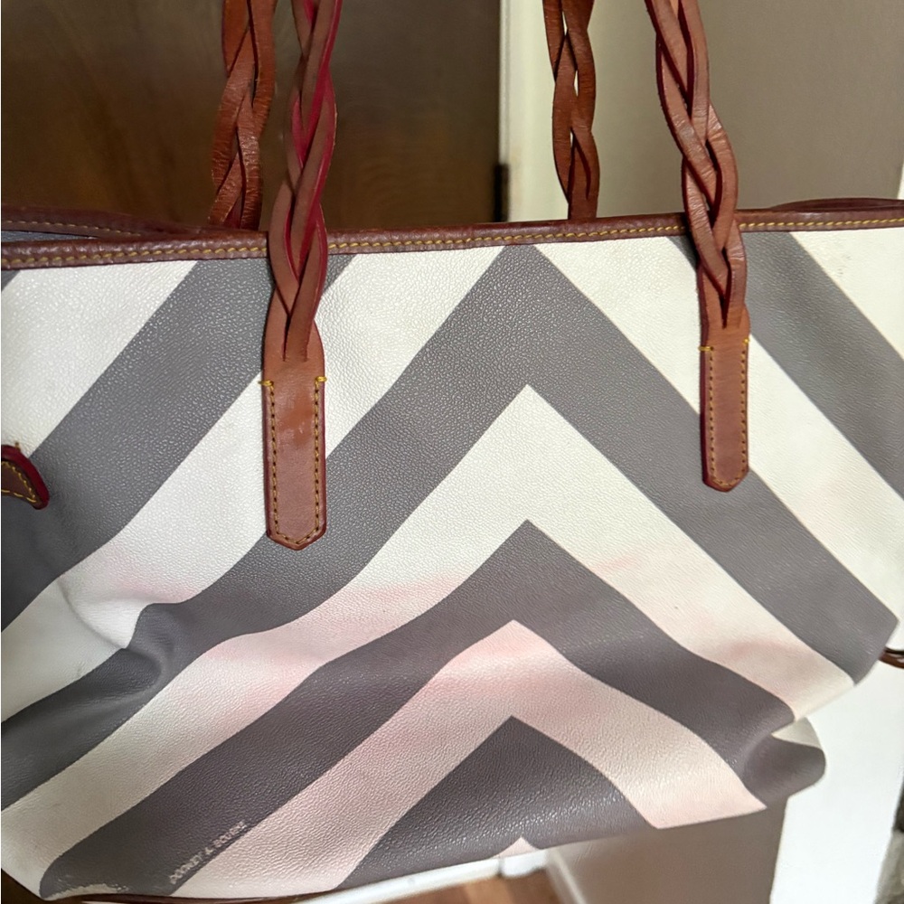 Dooney & Bourke striped bag - Picture 6 of 10